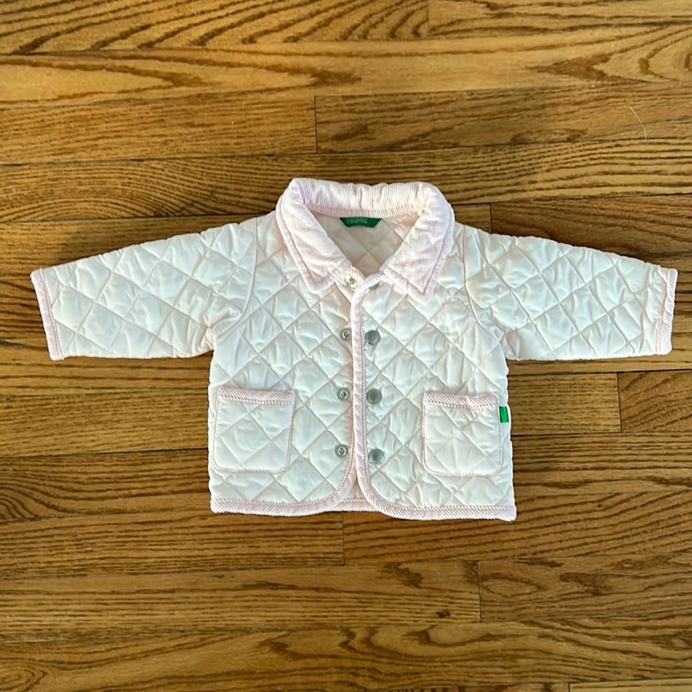 Pink puff jacket